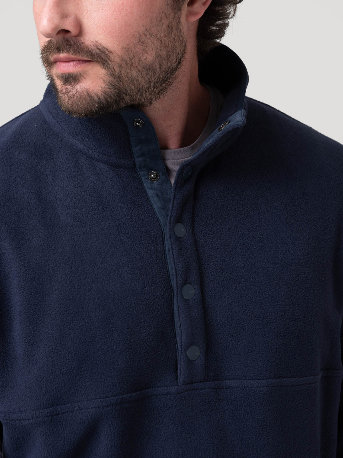 Polar Poliéster Reciclado Hombre Reed Azul Rockford