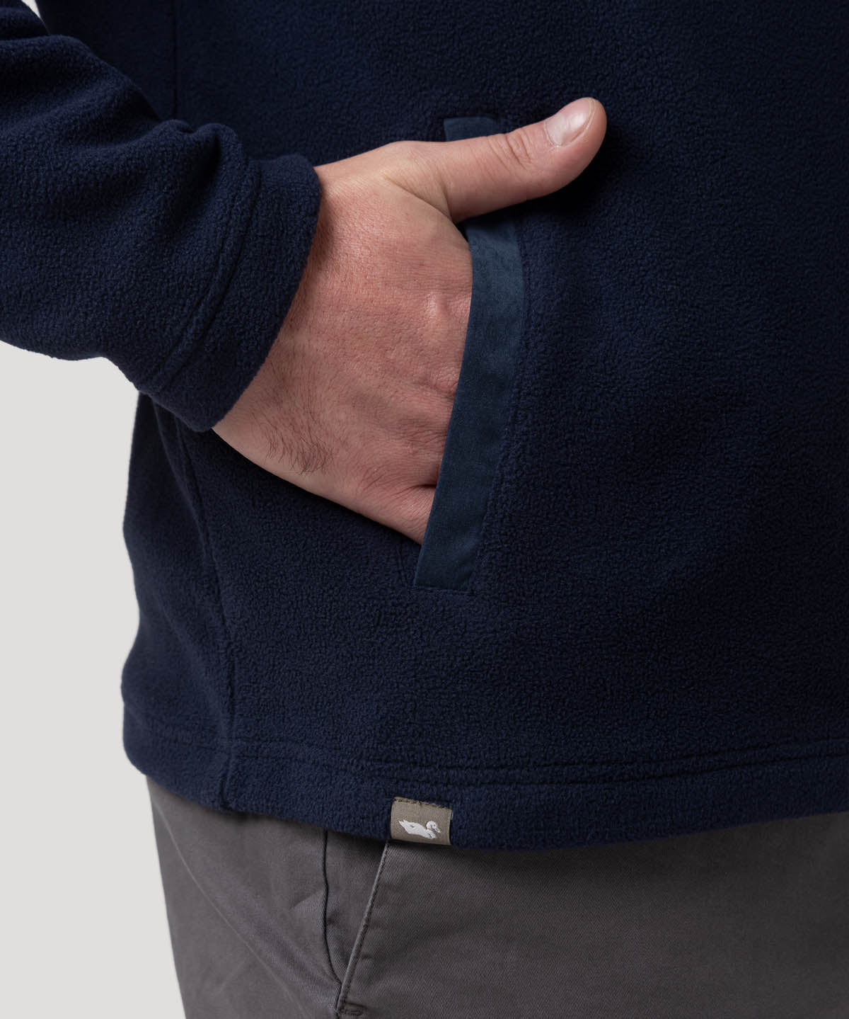 Polar Poliéster Reciclado Hombre Reed Azul Rockford
