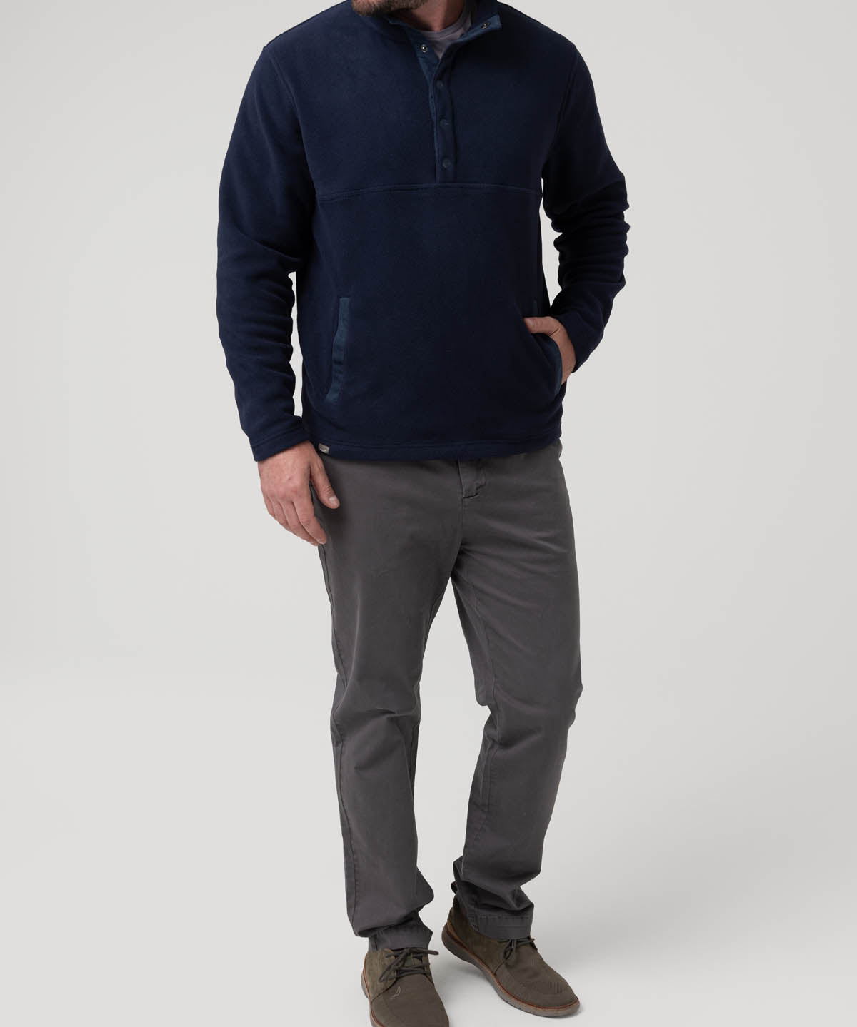 Polar Poliéster Reciclado Hombre Reed Azul Rockford