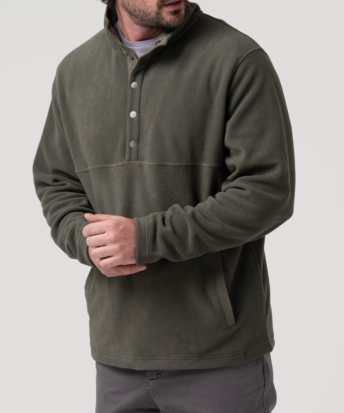 Polar Poliéster Reciclado Hombre Reed Blanco Rockford