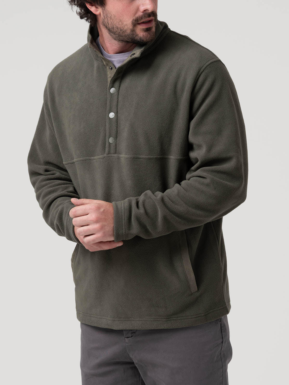 Polar Poliéster Reciclado Hombre Reed Blanco Rockford