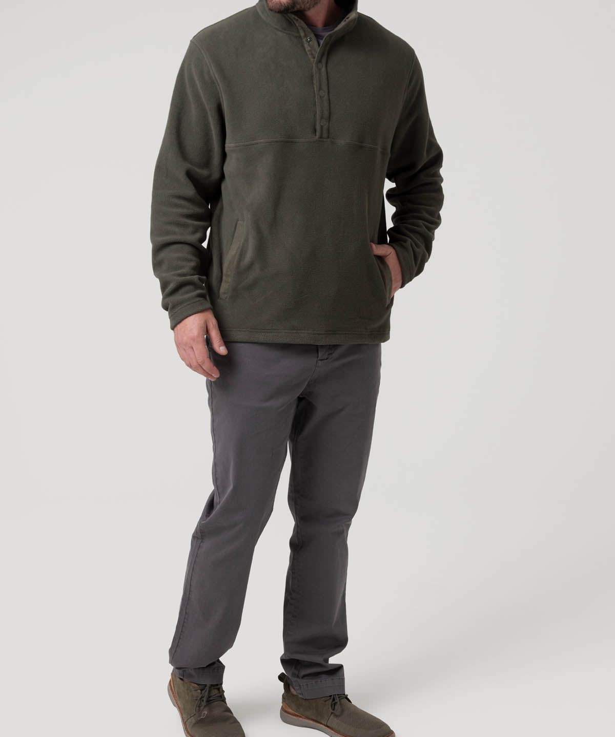 Polar Poliéster Reciclado Hombre Reed Blanco Rockford