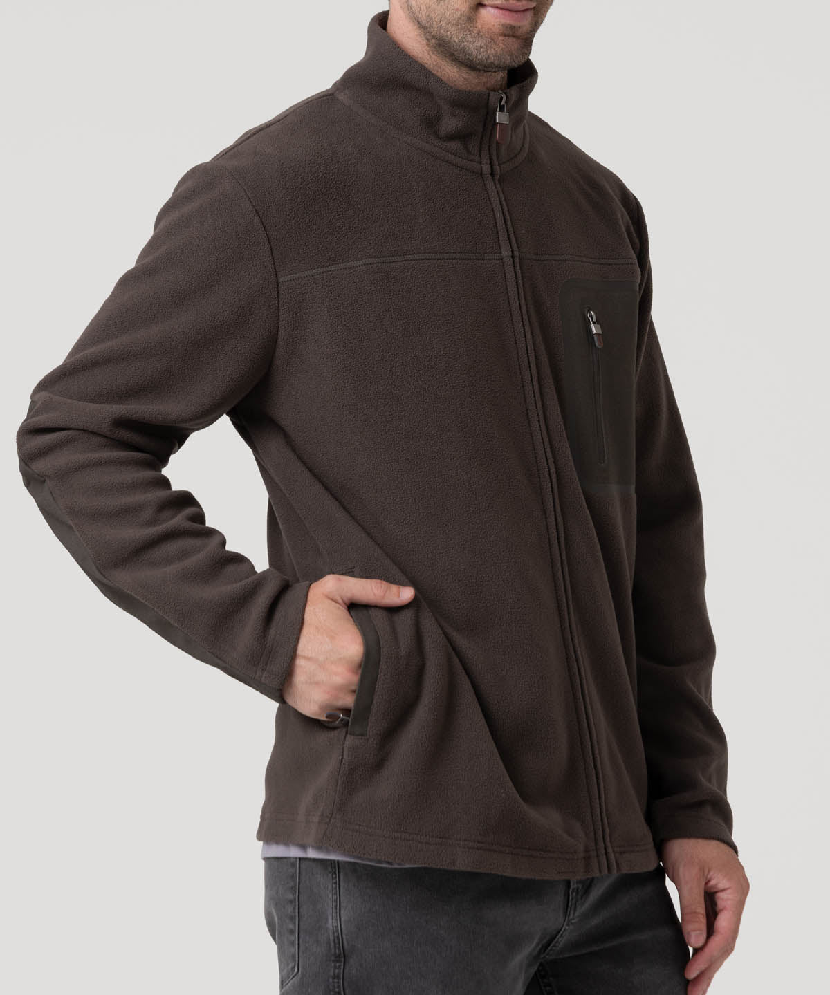 Polar Poliéster Reciclado Hombre Dover Blanco Rockford