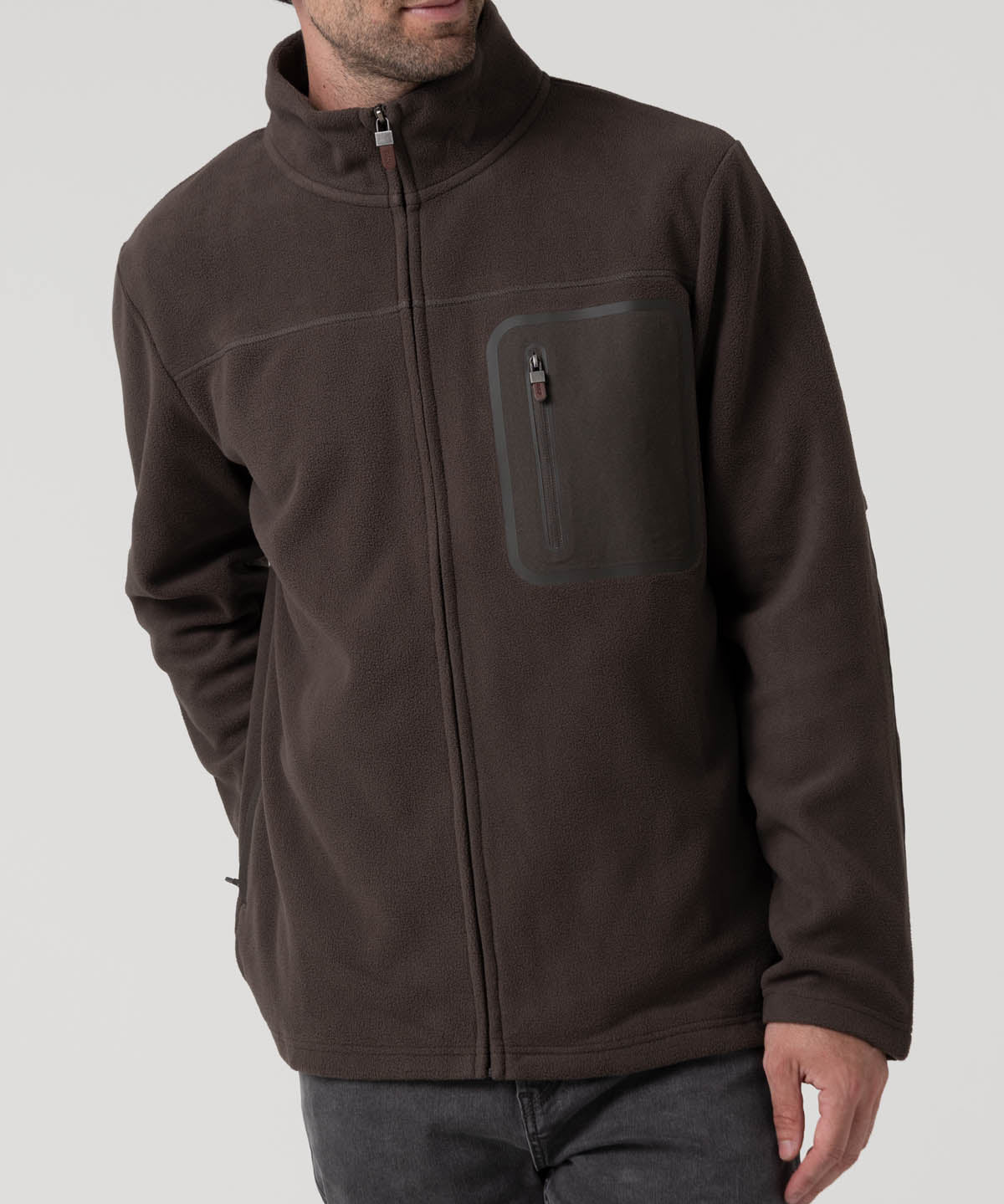 Polar Poliéster Reciclado Hombre Dover Blanco Rockford