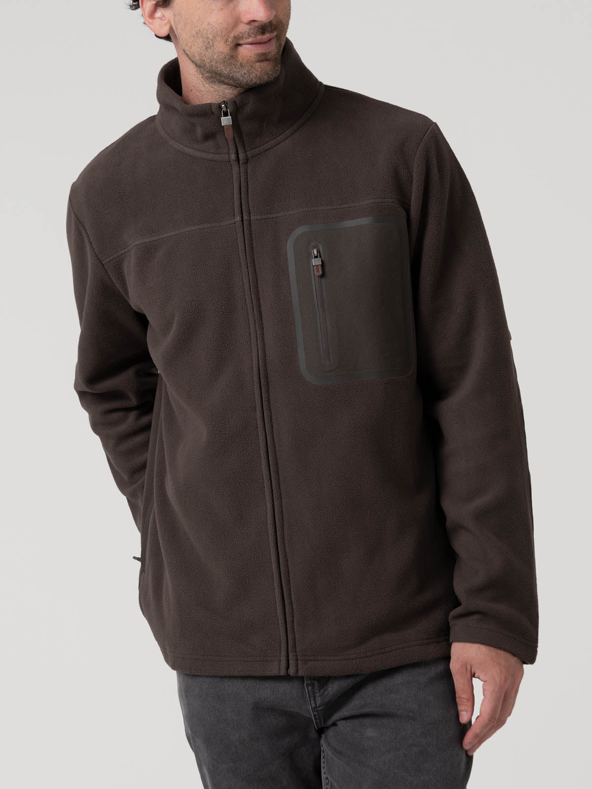 Polar Poliéster Reciclado Hombre Dover Blanco Rockford