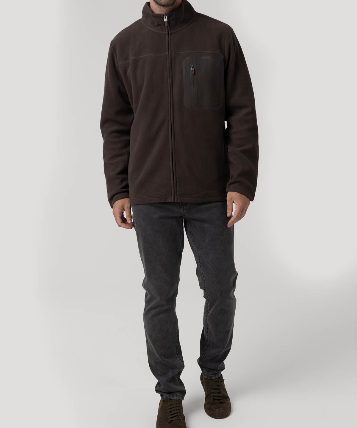 Polar Poliéster Reciclado Hombre Dover Blanco Rockford