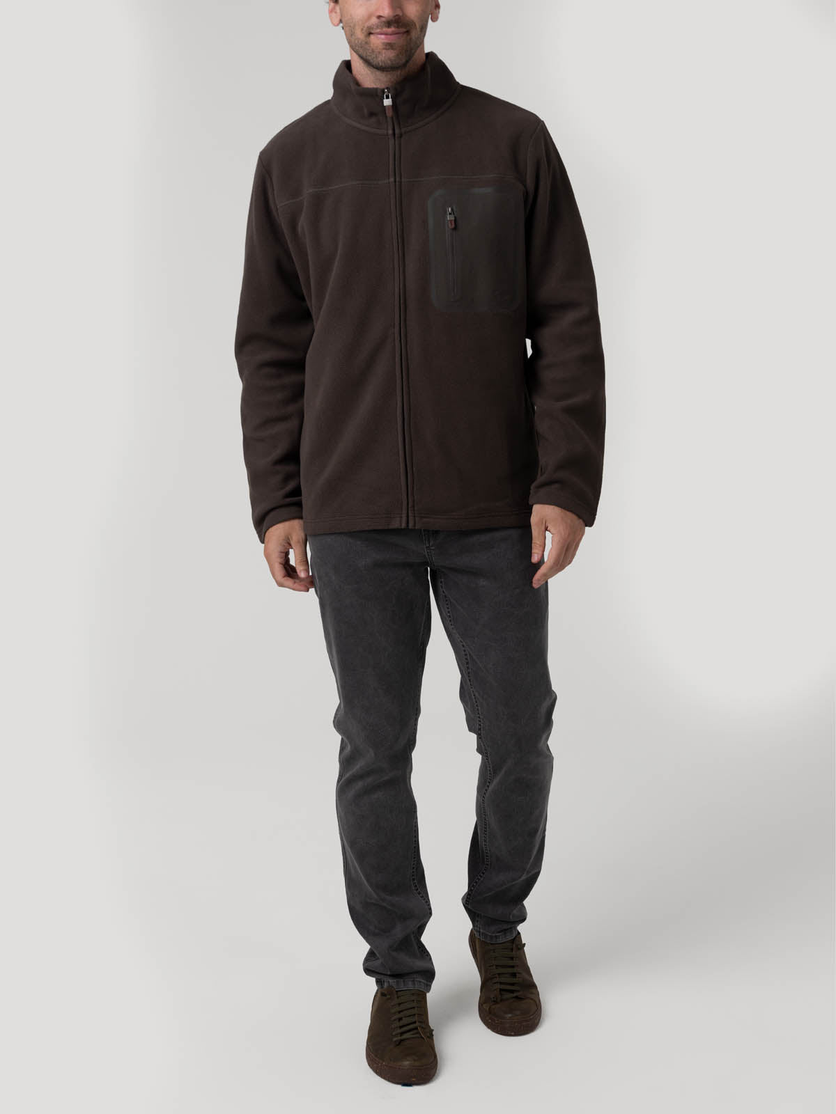 Polar Poliéster Reciclado Hombre Dover Blanco Rockford