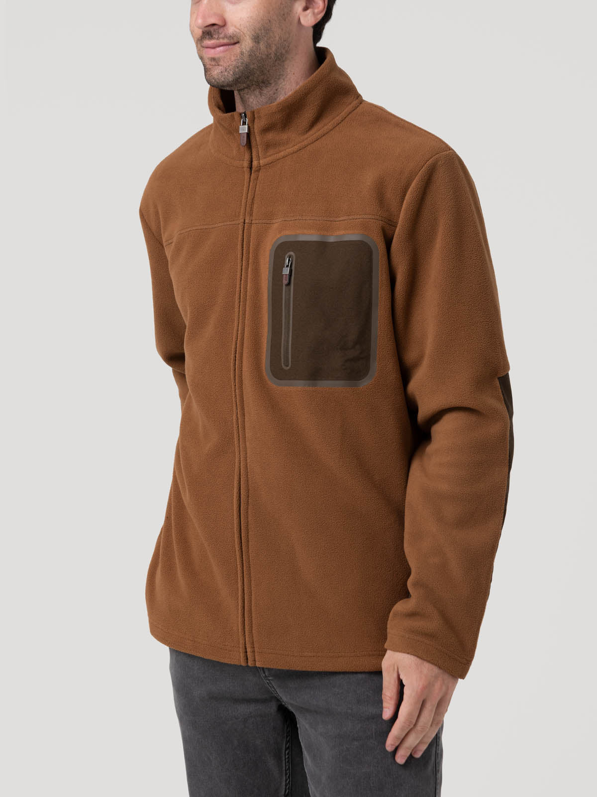 Polar Poliéster Reciclado Hombre Dover Blanco Rockford