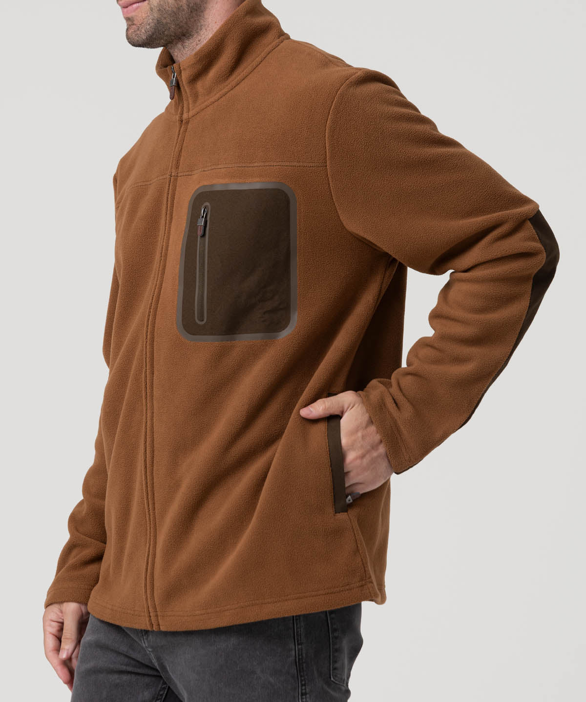 Polar Poliéster Reciclado Hombre Dover Blanco Rockford