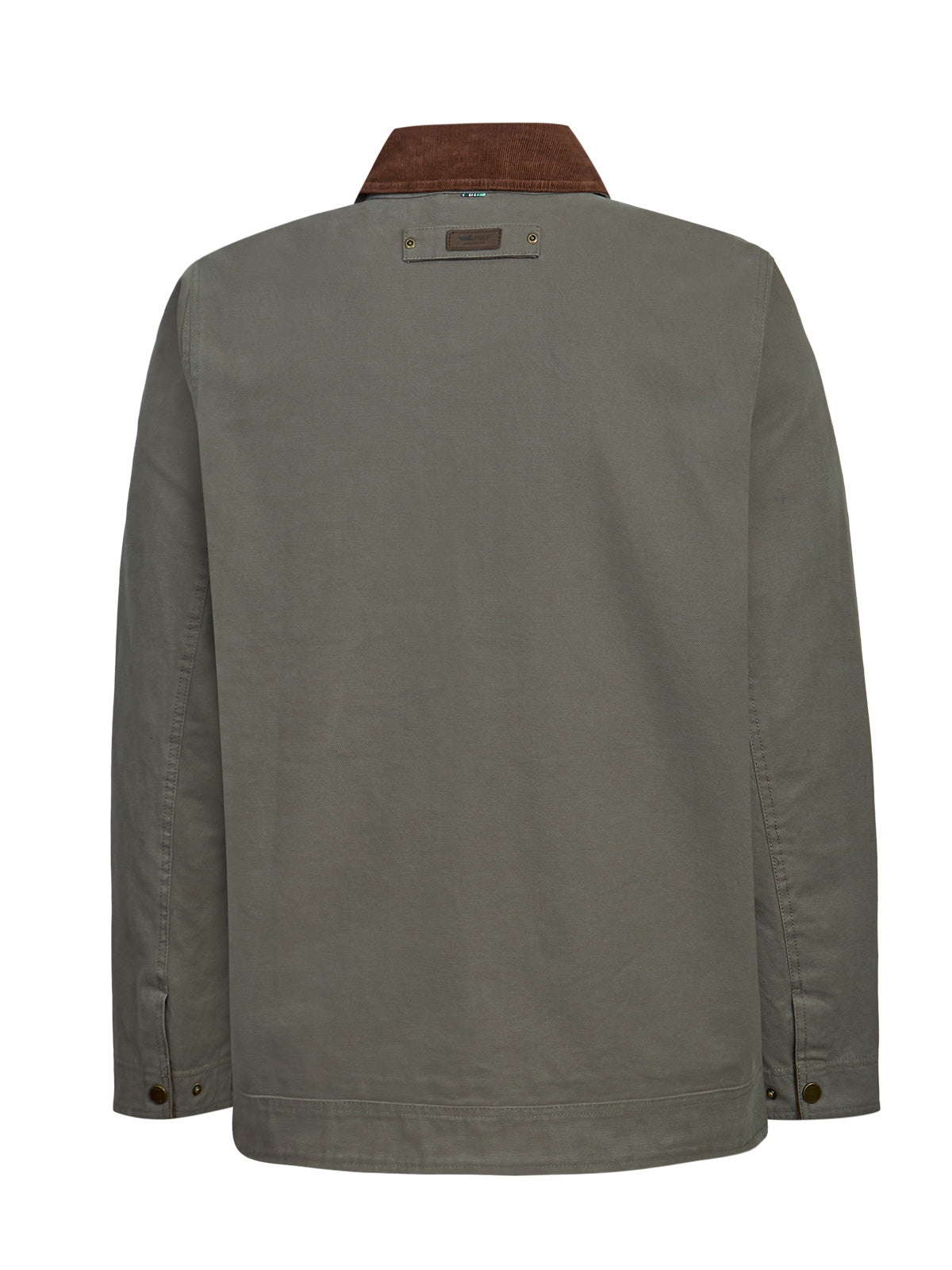 Chaqueta Algodón Orgánico Hombre Arven Café Rockford