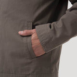 Chaqueta Algodón Orgánico Hombre Arven Café Rockford