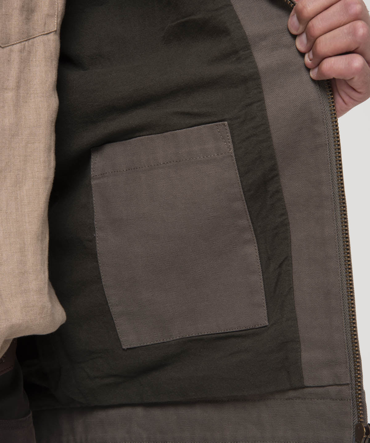 Chaqueta Thermore Hombre Arven Café Rockford