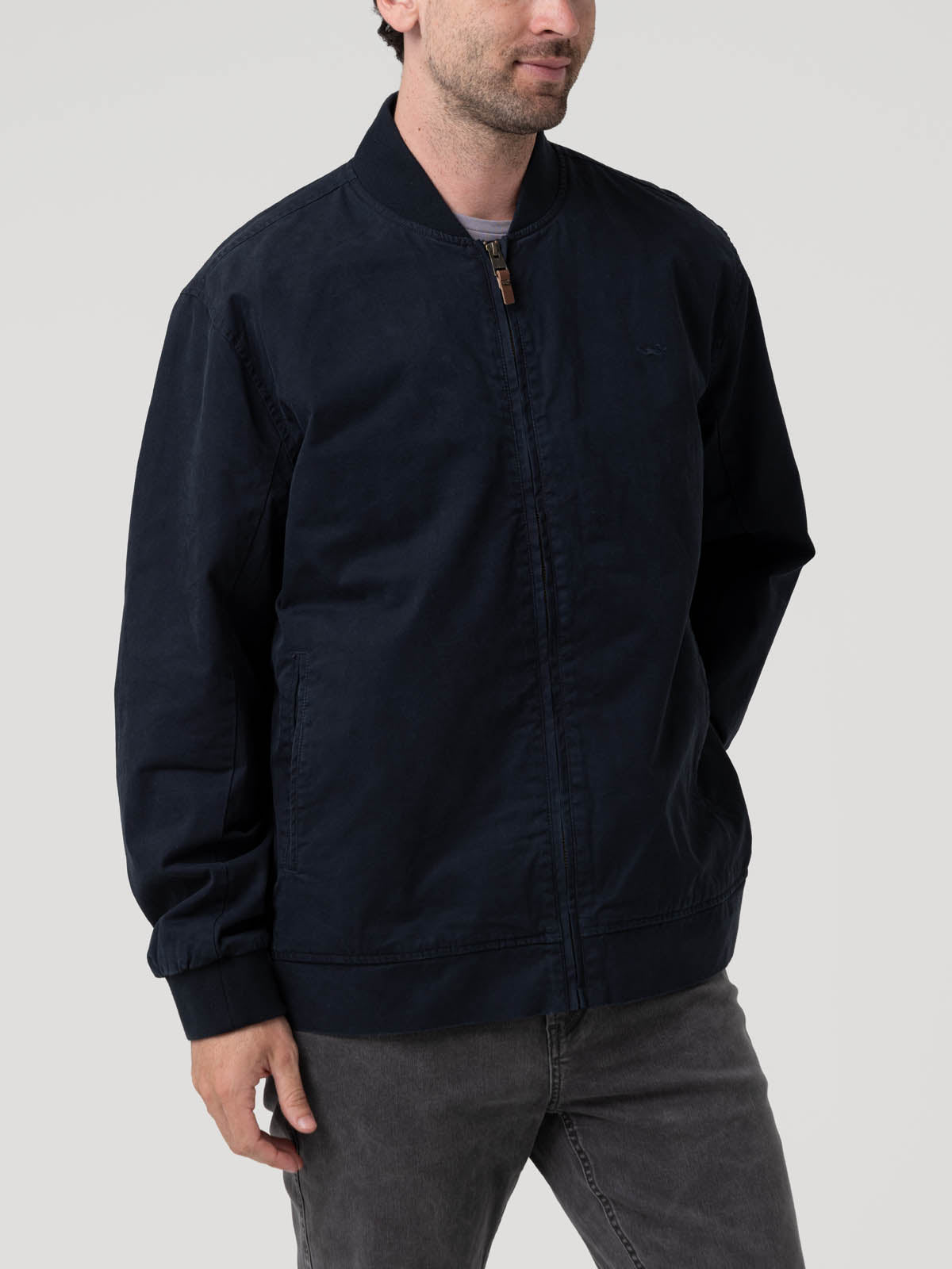 Chaqueta Algodón Orgánico Hombre Classic Café Rockford