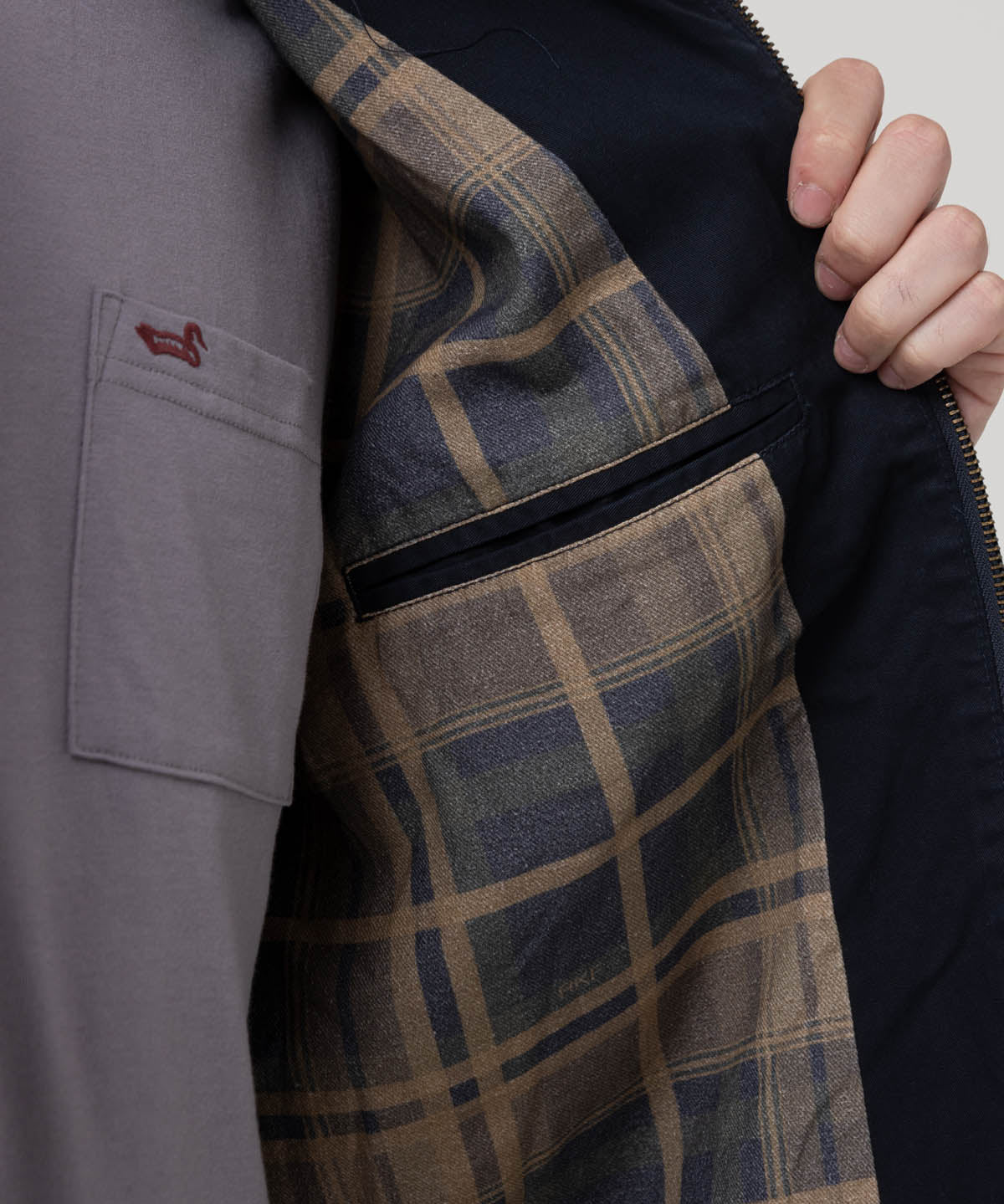 Chaqueta Thermore Hombre Classic Azul Rockford