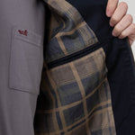 Chaqueta Algodón Orgánico Hombre Classic Café Rockford