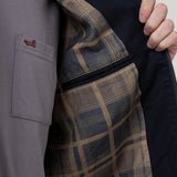 Chaqueta Algodón Orgánico Hombre Classic Café Rockford