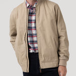 Chaqueta Algodón Orgánico Hombre Classic Café Rockford