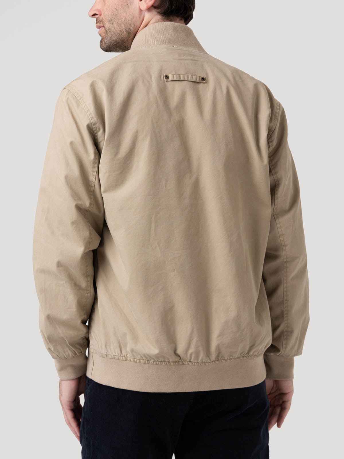 Chaqueta Algodón Orgánico Hombre Classic Café Rockford