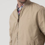 Chaqueta Algodón Orgánico Hombre Classic Café Rockford