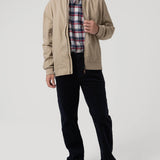 Chaqueta Algodón Orgánico Hombre Classic Café Rockford