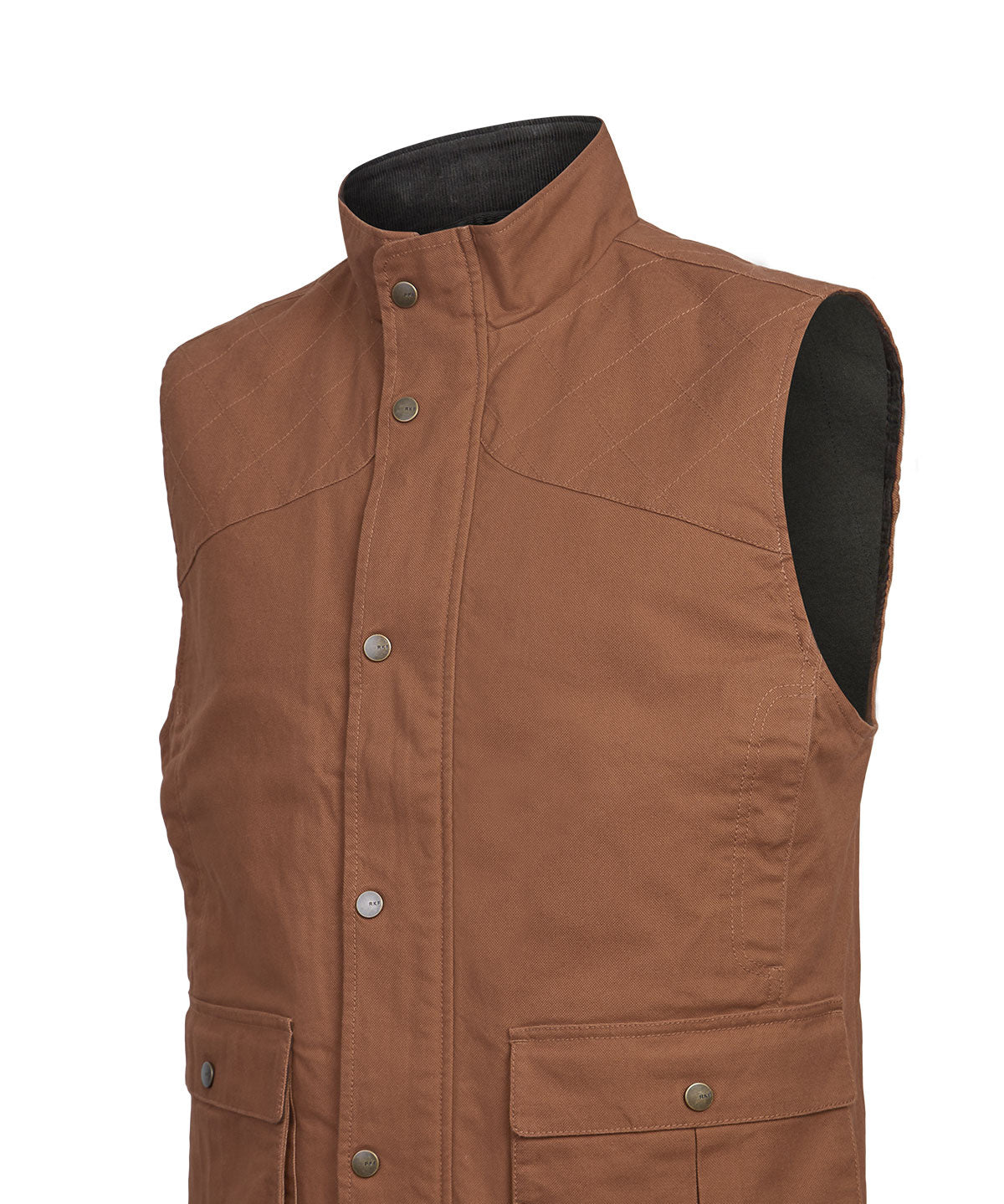 Chaqueta Algodón Orgánico Hombre Hammer Café Rockford