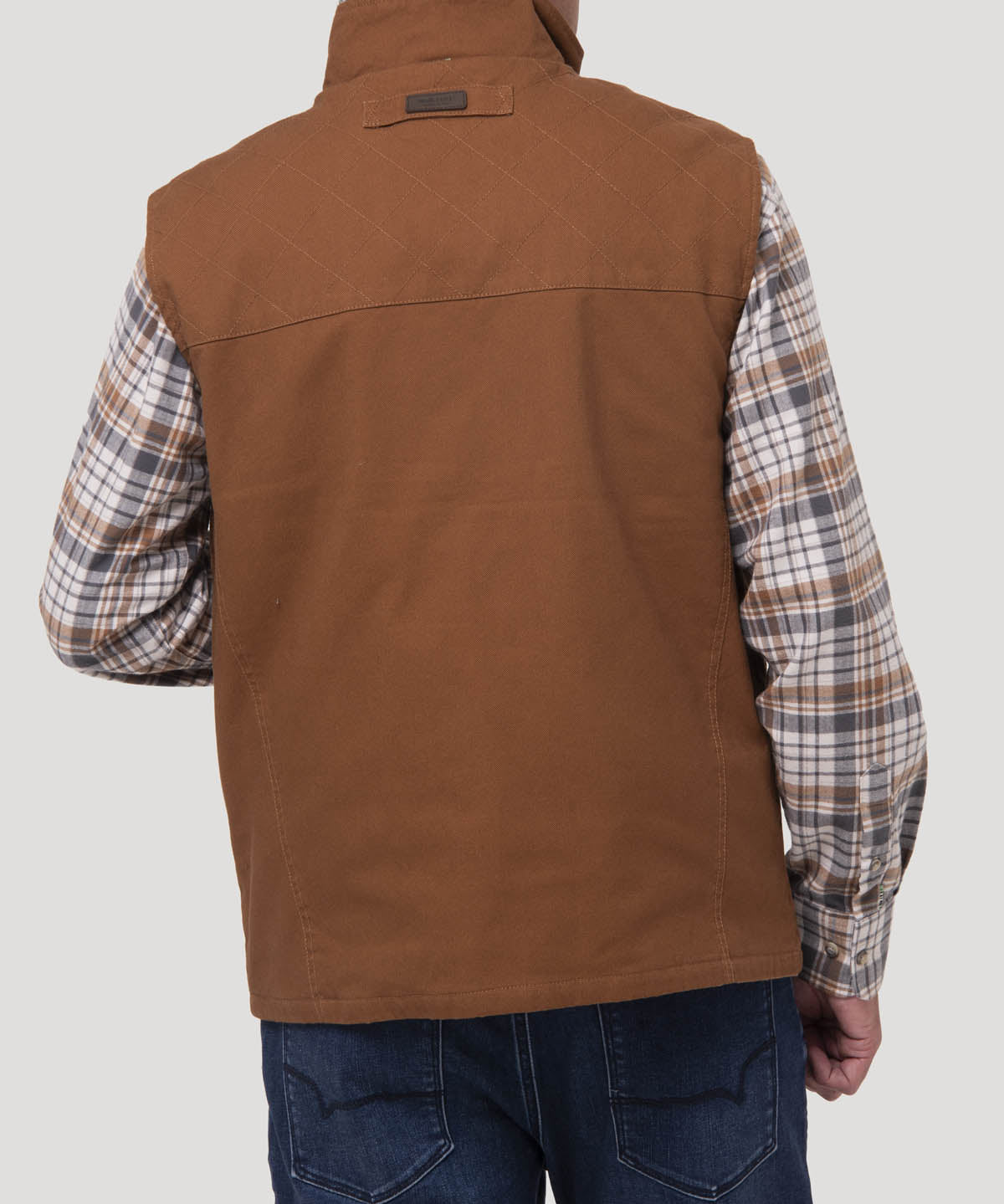 Chaqueta Algodón Orgánico Hombre Hammer Café Rockford