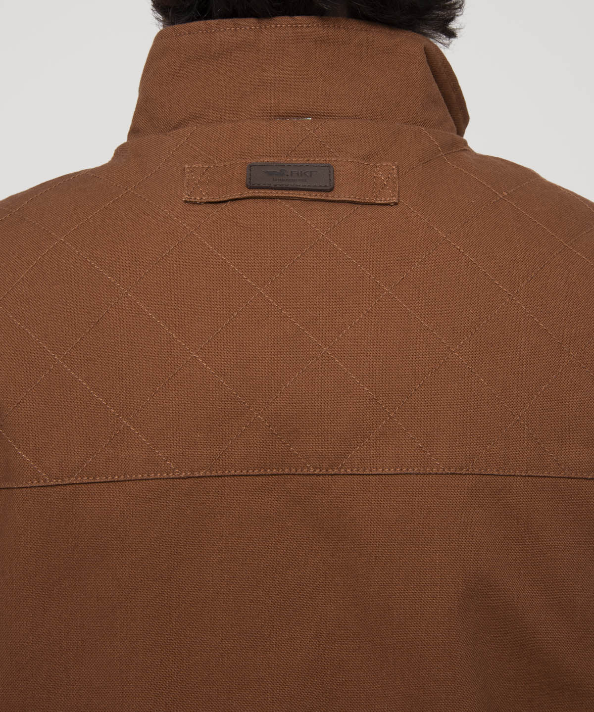 Chaqueta Algodón Orgánico Hombre Hammer Café Rockford