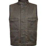 Chaqueta Sin Mangas Algodón Hombre Marzio Café Rockford