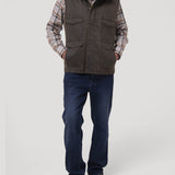 Chaqueta Sin Mangas Algodón Hombre Marzio Café Rockford