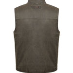 Chaqueta Sin Mangas Algodón Hombre Marzio Café Rockford