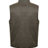 Chaqueta Sin Mangas Algodón Hombre Marzio Café Rockford