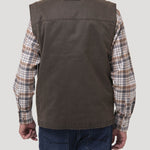 Chaqueta Sin Mangas Algodón Hombre Marzio Café Rockford