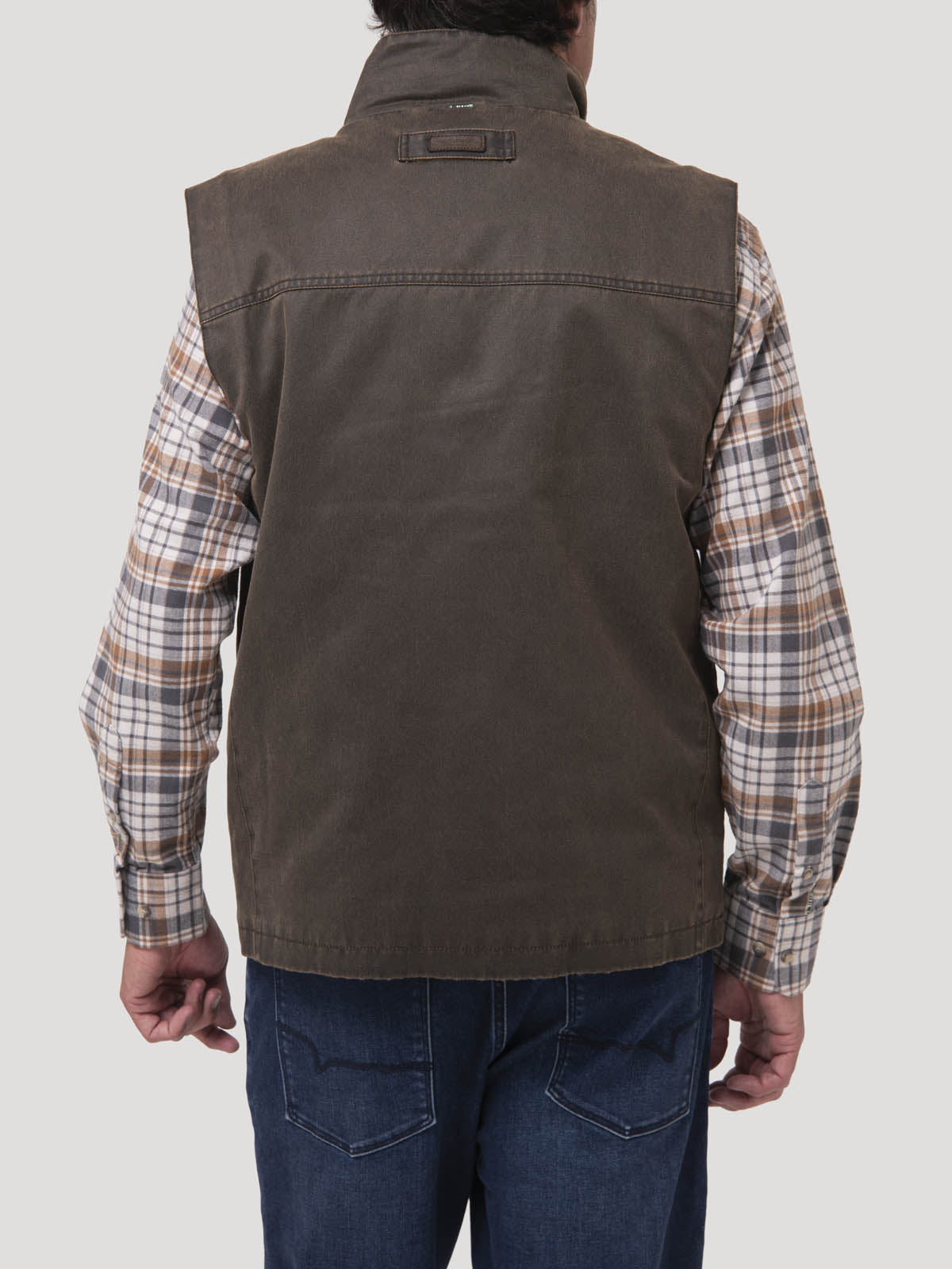 Chaqueta Sin Mangas Algodón Hombre Marzio Café Rockford