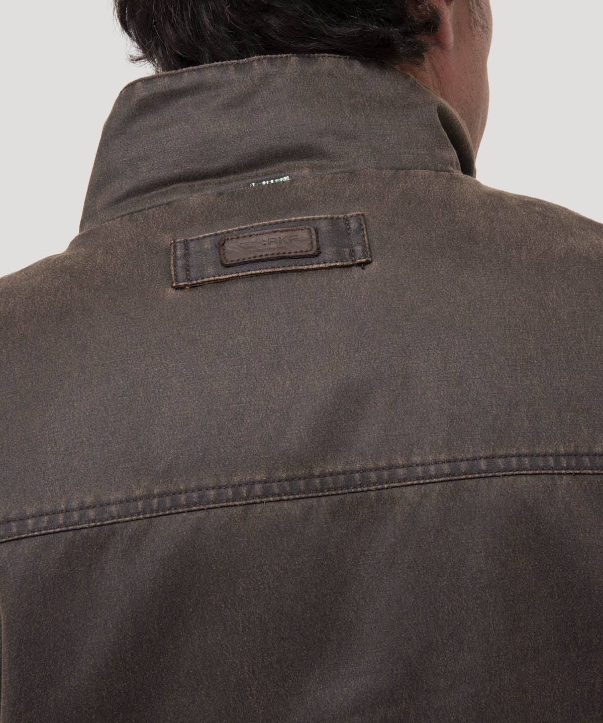 Chaqueta Sin Mangas Algodón Hombre Marzio Café Rockford