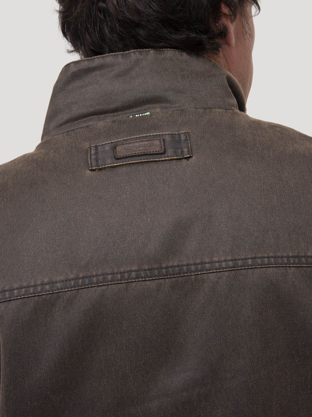 Chaqueta Sin Mangas Algodón Hombre Marzio Café Rockford