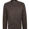 Chaqueta Algodón Hombre Olbia Café Rockford