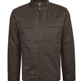 Chaqueta Algodón Hombre Olbia Café Rockford