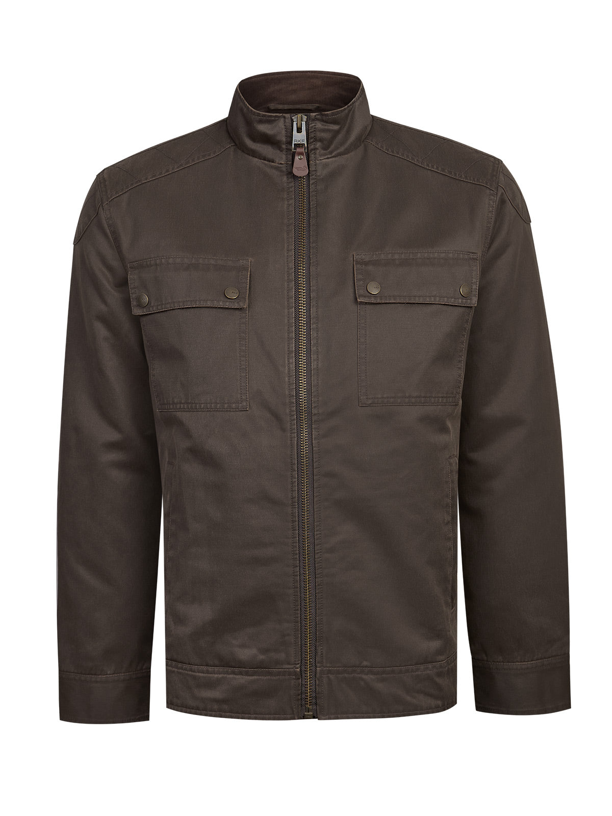 Chaqueta Algodón Hombre Olbia Café Rockford