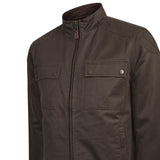 Chaqueta Algodón Hombre Olbia Café Rockford