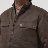 Chaqueta Algodón Hombre Olbia Café Rockford