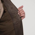 Chaqueta Algodón Hombre Olbia Café Rockford