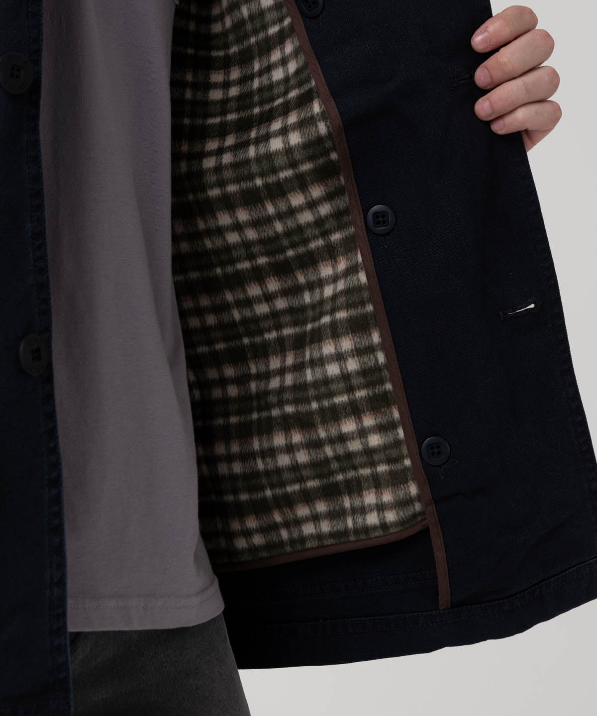 Chaqueta Thermore Hombre Barrow Azul Rockford