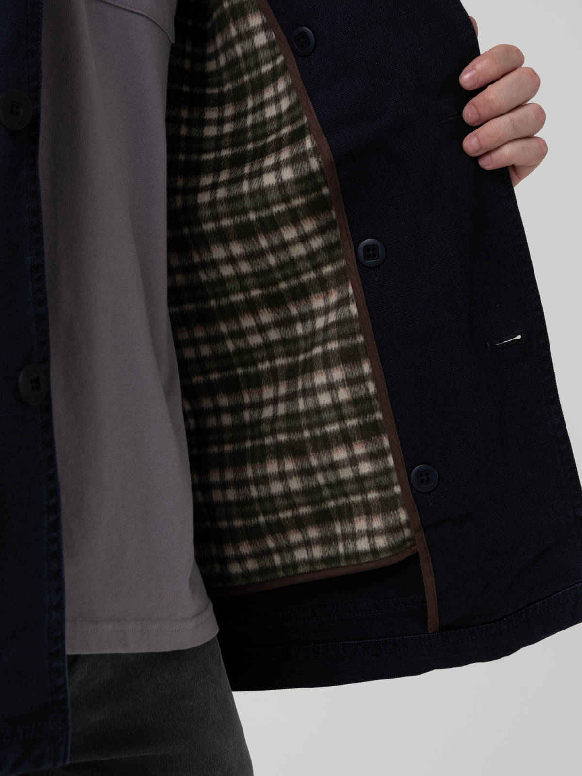 Chaqueta Algodón Orgánico Hombre Barrow Café Rockford