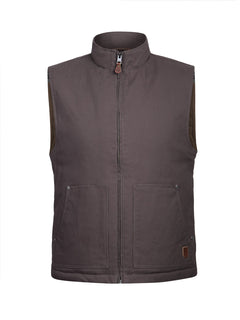 Chaqueta Sin Mangas Algodón Orgánico Hombre Hartt Café Rockford