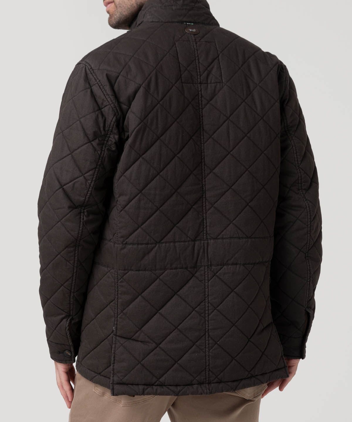 Chaqueta Algodón Orgánico Hombre Verena Café Rockford