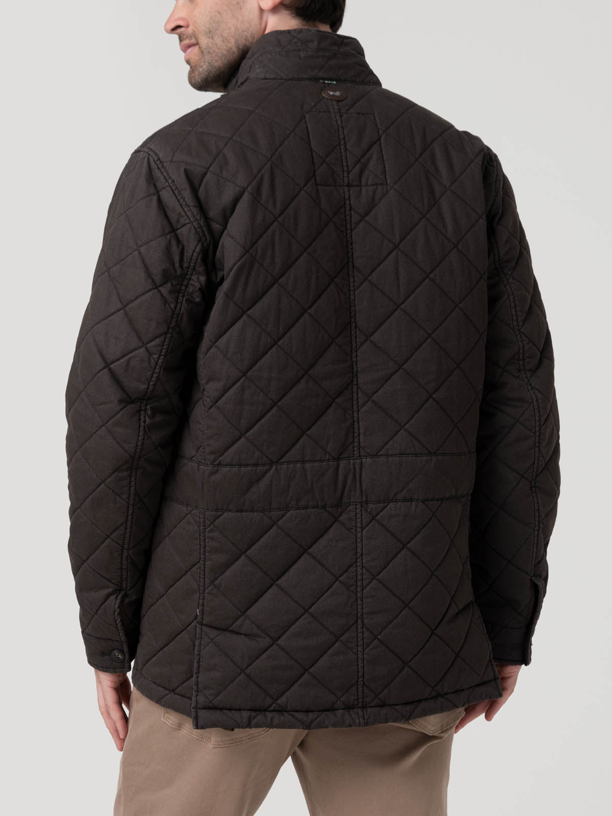 Chaqueta Algodón Orgánico Hombre Verena Café Rockford