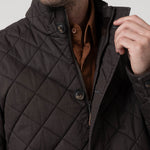 Chaqueta Algodón Orgánico Hombre Verena Café Rockford