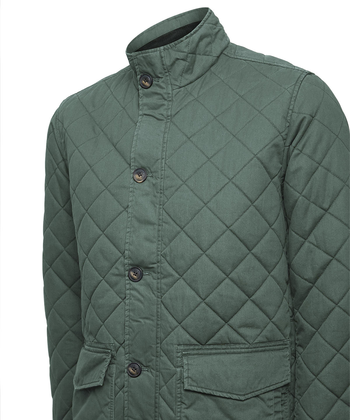 Chaqueta Algodón Orgánico Hombre Verena Verde Rockford