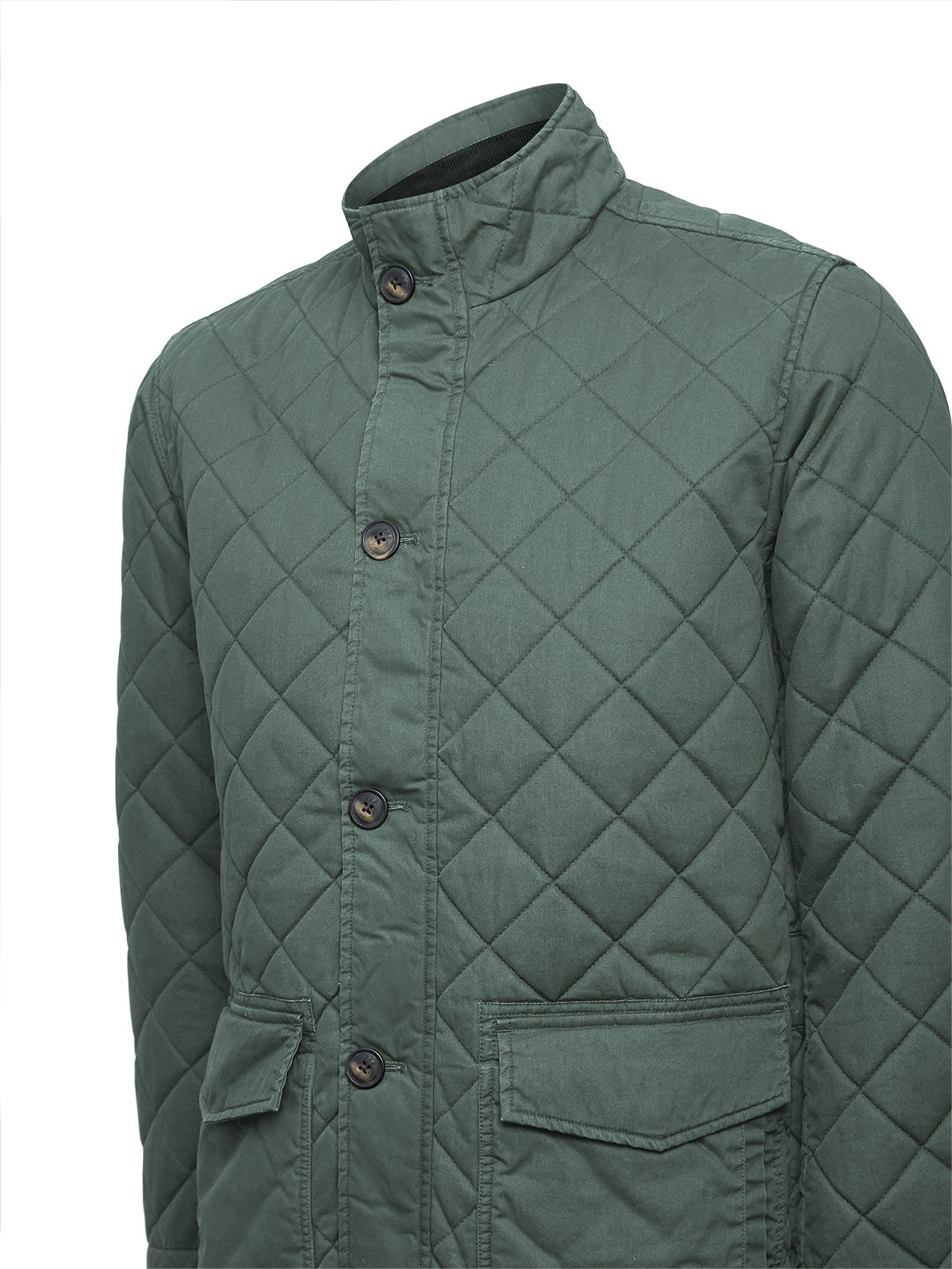 Chaqueta Algodón Orgánico Hombre Verena Verde Rockford