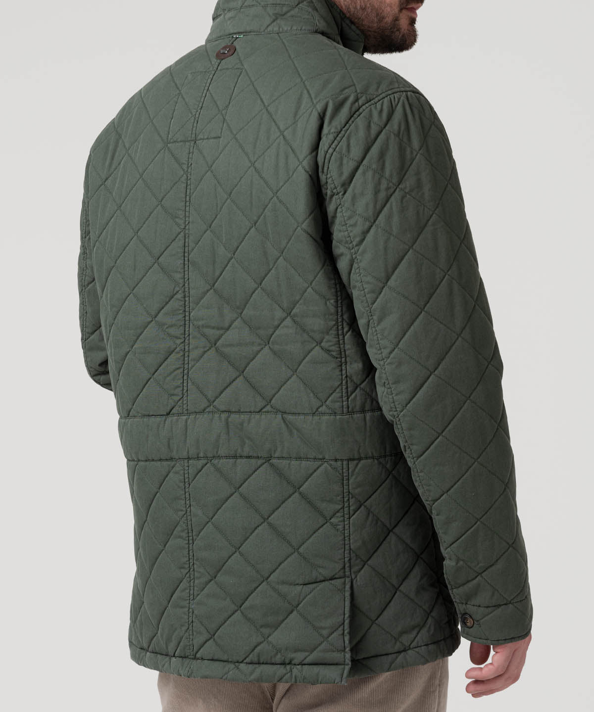 Chaqueta Algodón Orgánico Hombre Verena Verde Rockford